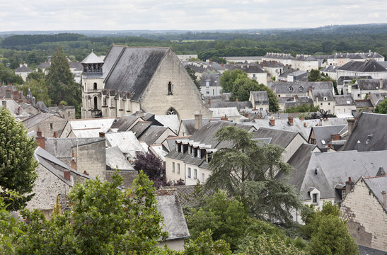 Panorama  Chinon - Valle Loira