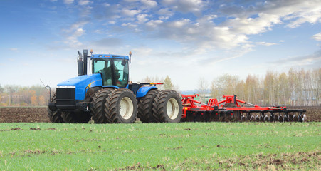 Obraz premium tractor