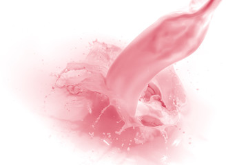 strawberry milk splash