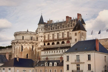 Fototapeta na wymiar Castello di Amboise - Valle Loira