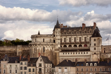 Fototapeta na wymiar Zamek w Amboise - Dolina Loary