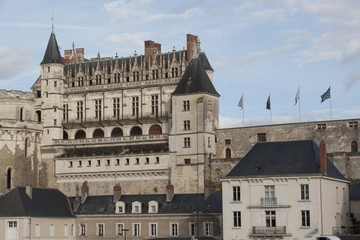 Fototapeta na wymiar Castello di Amboise - Valle Loira
