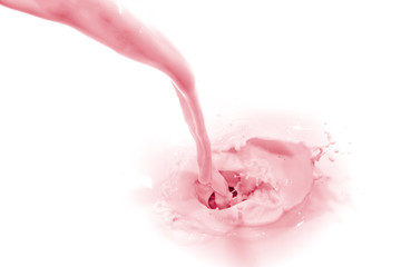 strawberry milk splash