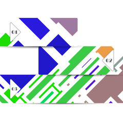 Vector web element for your design, vintage abstract