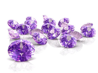 Fototapeta premium amethyst (high resolution 3D image)