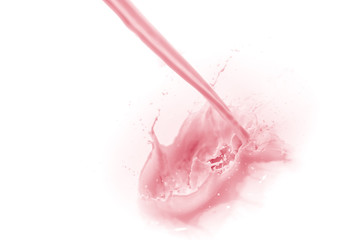 strawberry milk splash