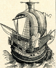 Sailing ship (15. century) © Juulijs