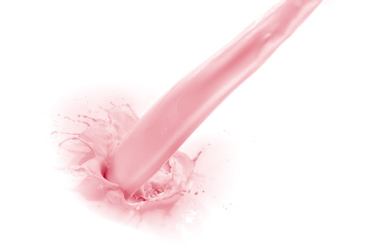 strawberry milk splash