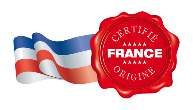 cachet certifi&eacute; origine France
