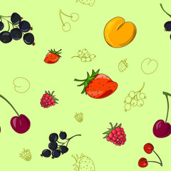 summer berry background