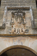 Gallone palace. Tricase. Puglia. Italy.