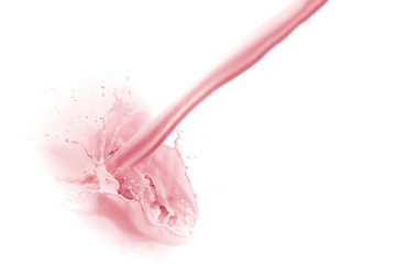 strawberry milk splash