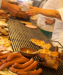 traditional balkan gourmet fast food