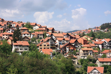 Fototapeta na wymiar Stadt Užice in Serbien