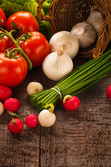 vegetables background