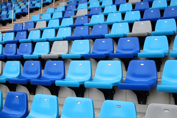 Seat in sport arena
