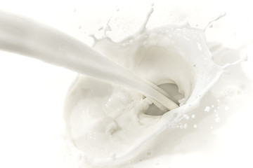 milk splash