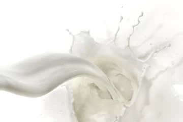 Photo sur Plexiglas Milk-shake milk splash