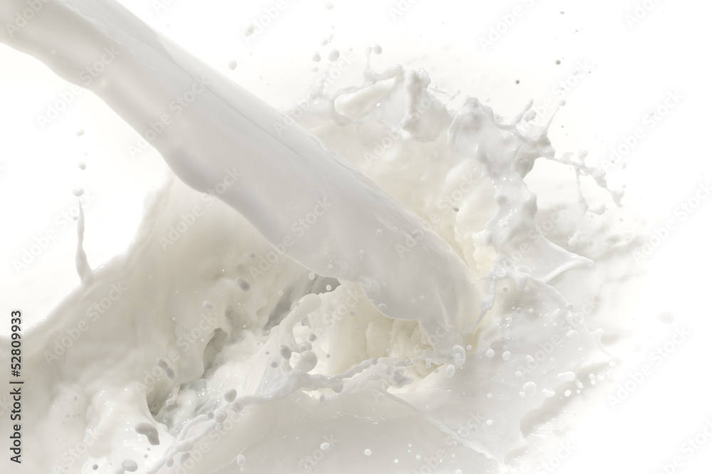 Poster milk splash