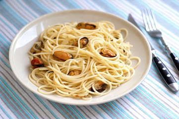 pasta with seafood