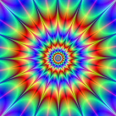 Spiky Psychedelic Rings