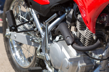 Fototapeta premium Silnik motocykla