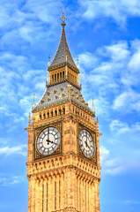 Fototapeta na wymiar Wieża Big Bena