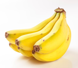 Bunch of bananas in the Canary Islands