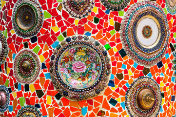 Colorful mosaic background