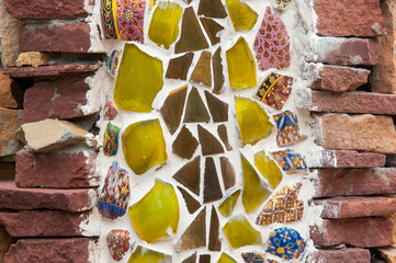 Colorful mosaic background