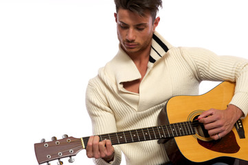 lefty guitar player