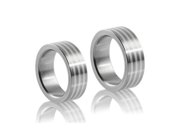 Silber-Stahlring 2