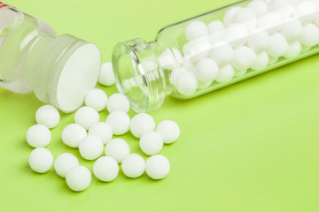 Homeopathic Medicine Spillage