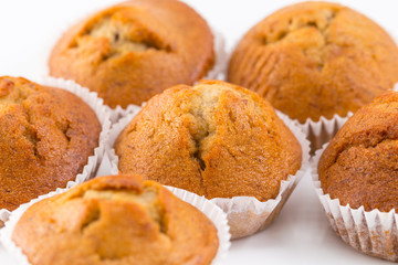Freshly baked banana bread