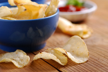 patatine fritte nella ciotola