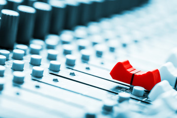 Fototapeta premium Sound mixer