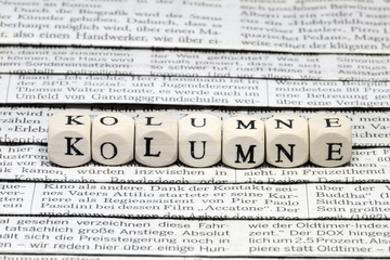 Obraz premium Kolumne