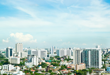 Obraz premium Bangkok city view
