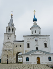 Fototapeta na wymiar Orthodox monastery in Bogolyubovo, Russia