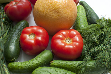 Овощи на кухне