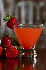 strawberry martini