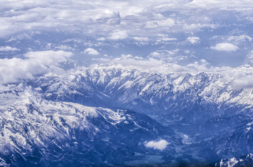 Fototapeta na wymiar Alps Mountain Range