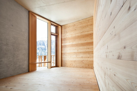 architecture modern design, mountain home, room