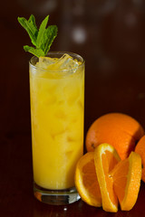 fresh orange juice