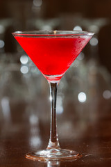 red cherry drink
