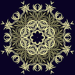 Beautiful lace pattern. The circular background.