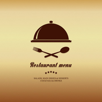 Gold Menu Design