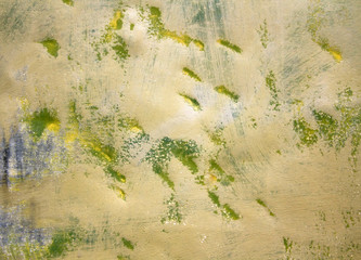 spotted green background