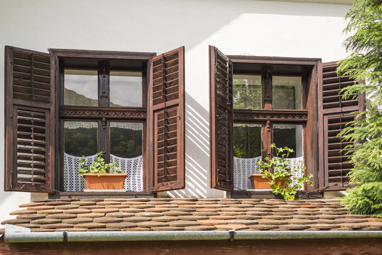 traditional wooden windows