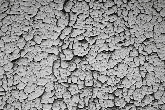 Texture of the old cracked paint